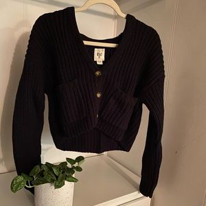 Billabong knitted cropped sweater
